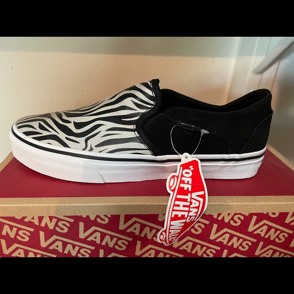 Zebra Print Vans